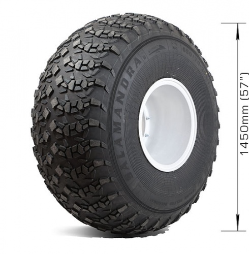 Low-pressure tire AVTOROS SALAMANDRA 2 layers
