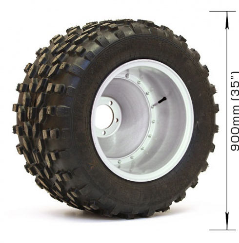Assembled wheel M-TRIM (2 layers) with disk for UAZ